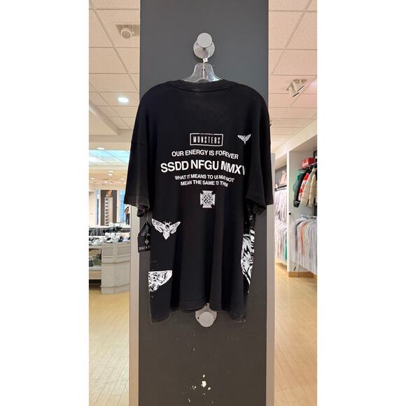 Darc Sport Universal Monsters Mummy Side by Side Tee Shirt Dracula Halloween - Picture 4 of 6